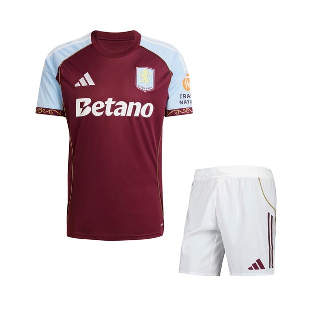 Camiseta Aston Villa Tercera equipo Niño 2025-26